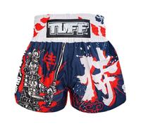 Tuff Sport Pantalones Cortos de Boxeo Muay Thai Estilos Tradicionales MMA Entrenamiento Kickboxing, Tuf-ms661-blk, X-Large