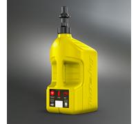TUFFJUG TUFF JUG 5G/20L Jarra de Toba Amarilla con Tapa de Destripador Negro G3, negro