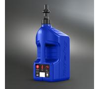 TUFFJUG TUFF JUG 5G/20L Jarra de Toba Azul con Tapa de Destripador Negro G3, negro