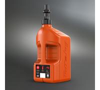 TUFFJUG TUFF JUG 5G/20L Jarra de toba naranja con tapa de destripador negro G3, negro