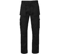 TuffStuff - Pantalones de trabajo profesionales, cintura de 30 pulgadas, largo de 32.5 pulgadas de largo, pantalones comerciales resistentes con bolsillos para rodilleras, bolsillos con cremallera YKK