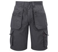 Tuffstuff Trabajo Corto Tough Antidesgarros Tela, Costura Triple Cargo Bolsillos