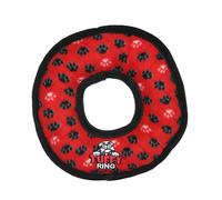 TUFFY -El juguete para perros ms suave del mundo -Ultimate Ring- Rojo -Squeakers-Mltiples capas.Hecho duradero, fuerte y resistente.Juego inter