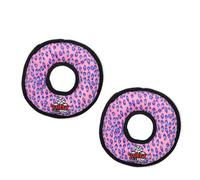 TUFFY - Juguete suave para perros más tuffest del mundo, anillos y engranajes definitivos, chirriantes. Hecho duradero, fuerte y resistente. (remolque, tirar y buscar). Lavable a máquina y flota