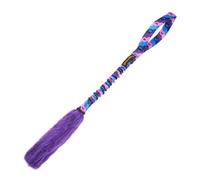 Tug-E-Nuff Dog Gear - Tirador sintético brillante (patrón morado)