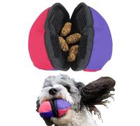 Tug-E-Nuff The Clam - Dispensador de golosinas para Perros Compacto con Mecanismo de Apertura Inteligente, Ideal para Entrenamiento Interactivo de Perros, Apto para Bolsillo y tamaño de 4.5 Pulgadas
