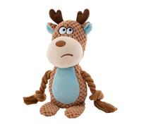 Tug of War Dog Toy - Cuerda interactiva Squeaky Fun Animal Chew Rope | Dog Plush Toys,for Reduce Boredom Family Time Friends Gathering Travel Beach Park Yard Home Garden Interior