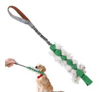 Tug of War Dog Toy - Juguete interactivo para dientes de perro | Juguete de juego interactivo, juguete de ejercicio para perros, suministros para mascotas Tonto de remolcador, juguete