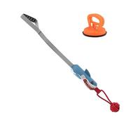 Tug Of War Toy, Suction Cup Squeaky Teething Pet Chewers, tamaño estándar interactivo perro juguete con diversión Squeak Sound, Pet Play Accessory with Strong and Safe Material For Boredom Ease Indoor