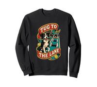 Tug TO The Lane Perro Flyball Relevos Sudadera