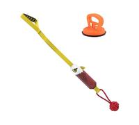 Tug War Dog - Juguete masticable de succión, entrenamiento interactivo de dentición chirriante | Herramienta de entretenimiento duradera para mascotas, fuerte resistencia a la tracción, para aliviar