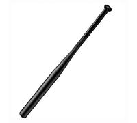 Tuggui Bate de béisbol de acero de 21 pulgadas con bolsa de transporte (negro)