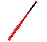 Tuggui Bate de béisbol de acero de 25 pulgadas con bolsa de transporte (rojo)
