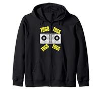 TUGS Mezclador DJ Controlador Estilo Subterráneo Sudadera con Capucha