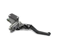 TUHBCX freno mano moto Para Suzuki Motocross Dirt Pit Bike 22mm Motocicleta Cilindro Maestro Palanca Freno Bomba De Embrague Hidráulico(1 UK,Purple)