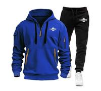 TUIAIFA Chándal for Hombre for Hombre for Doctor Who Conjunto de 2 Piezas con Logo Algodón Sudadera de Manga Larga Traje de Ropa Deportiva Inferior(G,2XL)
