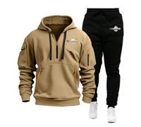 TUIAIFA Chándal for Hombre for Hombre for Doctor Who Conjunto de 2 Piezas con Logo Algodón Sudadera de Manga Larga Traje de Ropa Deportiva Inferior(D,XL)