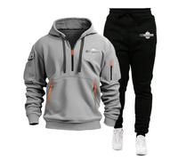 TUIAIFA Conjunto Deportivo de Dos Piezas for Hombre Inspirado en Doctor Who: Sudadera con Capucha y pantalón Deportivo.(E,S)