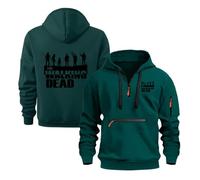 TUIAIFA Sudadera con Capucha for Hombre con Cremallera 4/1 for Walking Dead