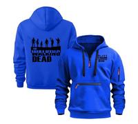 TUIAIFA Sudadera con Capucha for Hombre con Cremallera 4/1 for Walking Dead