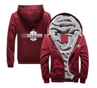 TUIAIFA Sudaderas con Capucha for Hombre con Cremallera Completa for Doctor Who con Capucha y Forro Polar, Sudadera Casual a Prueba de Viento con Bolsillos(C,2XL)