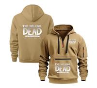 TUIAIFA Sudaderas con Capucha for Hombre Sudadera Informal for Walking Dead