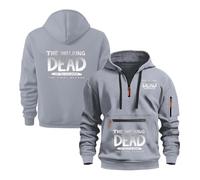 TUIAIFA Sudaderas con Capucha for Hombre Sudadera Informal for Walking Dead