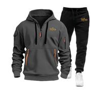 TUIAIFA Traje de Jogging for Doctor Who Chándal de 2 Piezas con Capucha y pantalón Deportivo for Hombre Chándal con Capucha de Dos Piezas(G,2XL)