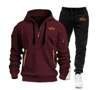 TUIAIFA Traje de Jogging for Doctor Who Chándal de 2 Piezas con Capucha y pantalón Deportivo for Hombre Chándal con Capucha de Dos Piezas(F,M)