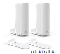 TUIHU Soporte de pared para NETGEAR Orbi WiFi 7 Mesh Networking System 370/770/870/970 Serie (RBE372,RBE373,RBE770,RBE772,RBE773,RBE870,RBE872,RBE873,RBE971S,RBE971S,RBE973) 2S, RBE9 73S (2 paquete)