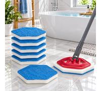 TuinBanban Recambio Esponja Baño, para Vileda Bath Magic Mop Head | Esponja de repuesto para limpieza del baño, elimina suciedad y residuos con cuidado suave de las superficies
