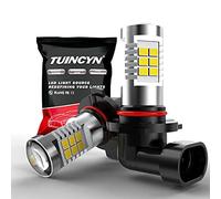 TUINCYN 9005 HB3 DRL Bombilla de luz antiniebla LED Reemplazo de la lámpara 2835 21SMD 6500K Xenón LED blanco Conducción de automóviles Luces diurnas 10.5W DC 12V (paquete de 2)