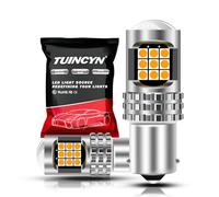 TUINCYN Bau15s Py21w Bombilla Led, Luci Freno 12V 24V 6000K Blanca, Canbus Sin Error para Indicatori di Direzione, Fanale posteriore, 2 Bombillas