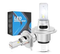 TUINCYN Bombilla H4 LED Coche, 30000LM 800% Brillo Bombillas HB2 9003 LED, Faros H4 LED Canbus 6000K Blanco, 1:1 Tamaño Mini H4 Light Bulbs, Reemplazo de Halógena, Plug and Play, 2 Bombillas