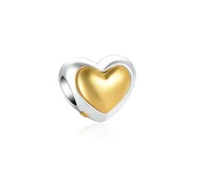 TUITA 1 Pieza de dijes de Cactus con Forma de Oso de Amor y Sol, chapados en Oro y Plata, Cuentas Finas Que se adaptan a Pulseras, joyería DIY para Mujer