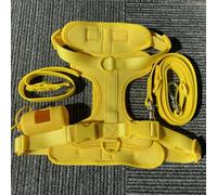 TUITA Arnés y Correa para Perros, Chaleco sin tirones, PVC, Impermeable, para Perros pequeños, medianos y grandes