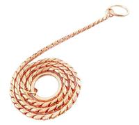 TUITA Collar de Cadena de Metal para Perro, Gargantilla para Mascotas, decoración Ajustable, Collar para Mascotas para Perros pequeños, medianos y Grandes
