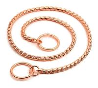 TUITA Collar de Perro con Cadena de Metal, Collar para Perro, Entrenamiento para Caminar, Suministros para Mascotas para Perros pequeños, medianos y Grandes