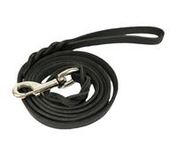 TUITA Correa para Perro, Correas largas de Cuero Genuino para Perros, Correas Trenzadas para Entrenamiento para Caminar, Colores marrón y Negro para Mascotas Medianas y Grandes
