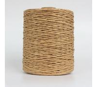 TUITA Hilos de Colores de 280 a 300 m, Hilo de Paja de Rafia Natural, Hilo de Crochet Tejido a Mano, Hilo de Papel para Tejer, Canasta de Bricolaje, Sombrero, Material Hecho a Mano