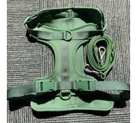 TUITA Juego de arnés y Correa para Perro, Correa Impermeable fácil de Limpiar, Chaleco Ajustable para Perro, arnés con Soporte para Bolsa para popó de Perro pequeño, yo