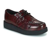 TUK Zapatos Mujer Viva Low Creeper Burgundy in Rojo 40