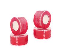 TUKA-i-AKUT 12m Cinta Silicona Autosoldable, Impermeable Autoadhesiva Cinta para Aislante Sellador, Reparar Tuberías de Emergencia Fugas de Manguera de Agua Cables Eléctrico, Rojo, 25mm x 12m (4x3)