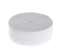 TUKA-i-AKUT 40 Metros x 100mm Elásticas Planas Bandas de Costura, Bandas de elástico de Cuerda, para la Ropa Personalizada y Artesanía DIY Hogar, 40 Metros Largo, 100 mm Ancho, Blanco, TKB5092-white