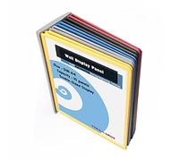 TUKA-i-AKUT Sistema de Paneles de Visualización, 10 Paneles de Pantalla, Soporte de Pared con Paneles de Visión, para Almacén Taller Tienda Negocio Laboratorio Oficina etc. Multicolor, TKD8222-10x