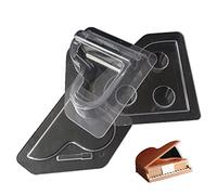 TUKE Moldes 3D para chocolate de piano DIY molde de policarbonato de plástico transparente para decoración de pasteles, fondant, caramelos, yeso de París