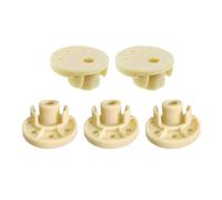 TUKEVA 5 Piezas Batidora de Pie de Goma para KitchenAid Batidora de Pie Inferior Almohadilla Patas de Goma Inferiores para Batidora para AP6013808 115792 9709707 Pieza de Repuesto de Base (Amarillo)