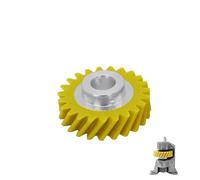 TUKEVA Engranaje de repuesto para licuadora para W10112253 Repuesto de Engranaje helicoidal Mezclador Piezas Engranaje de Repuesto para KitchenAid Herramientas de Cocina Amarillo