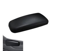 TUKEVA Rodillera de Cuero para Consola Central suave almohadilla para rodilla en consola coche almohadilla cuero para la rodilla coche para consola central,rodilleras,reposabrazos de puerta (Negro)