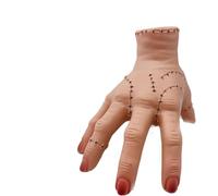 TUKNN Miércoles Cosa Mano, Manos Falsas Terror, Halloween Addams Mano, Horror-Requisiten Decoraciones para Halloween, Decoraciones de Halloween y Cosplay